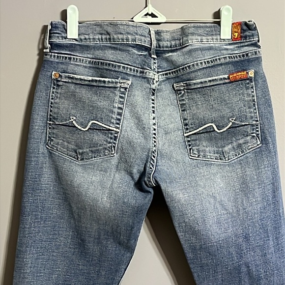 7 for all mankind Josefina skinny boyfriend size 29 waist - Picture 4 of 8